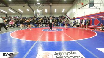 117 lbs Round Of 16 - Olivia Fuller, Glenpool vs Abby Tabor, Sand Springs JH (SS)