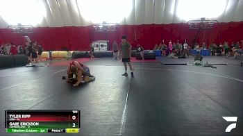 190 lbs Placement Matches (16 Team) - Gabe Erickson, Cumberland vs Tyler Ripp, Lodi