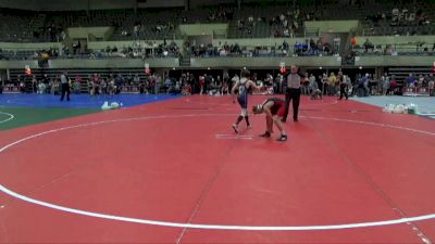 90 lbs Cons. Round 2 - Pearce Mathison, Sparta Youth Wrestling vs Miles Alters, Hudson Wrestling Club