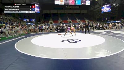 145 lbs Cons. Rd Of 64 - Sophia Flores, CO vs Raazia Roberts, AZ