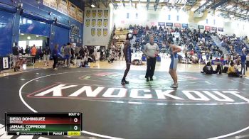 165 Blue Round 2 - Jamaal Coppedge, Camden County vs Diego Dominguez, Braddock