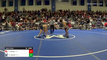 152 lbs Semifinal - Tyler Sung, New Canaan vs Anson Dewar, Merrimack