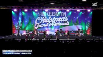 Champion Cheer - Wildfire [2025 L2 Youth - Flex Day 2] 2025 Spirit Celebration Christmas Grand Nationals