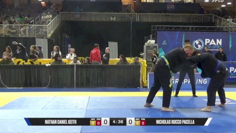 Nicholas Rocco Pacella vs Nathan Daniel Keith 2025 Pan Jiu Jitsu IBJJF Championship