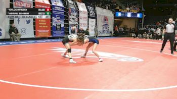 100 Class 2 lbs Cons. Round 3 - Chloe Kirksey, Willard vs Abigail Sehnert, Northwest