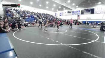 110 lbs Cons. Round 4 - Isabella Ramirez, San Fernando vs LeiNahje Aguilar, Northgate