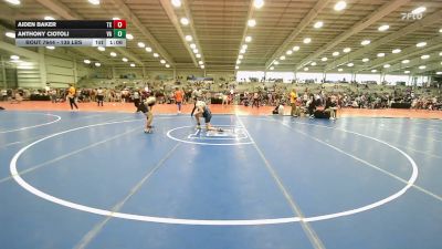138 lbs Round Of 32 - Aiden Baker, TX vs Anthony Ciotoli, VA