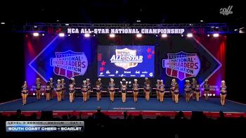 South Coast Cheer - Scarlet [2026 L3 Senior - Medium Day 1] 2026 NCA All-Star National Championship