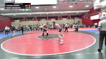 192 lbs Quarterfinal - Luciano LoPresti, Albany vs Brady Coddington, Clayton Valley