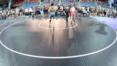 100 lbs Rnd Of 16 - Brand'n Edstrom, ID vs Loc Webber, OH