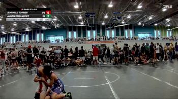 110 lbs Quarterfinal - Ayden Fernandez, Gladiator Wrestling vs Jensnell Torres, Dog Pound Wrestling