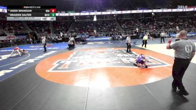 II-116 lbs Cons. Round 4 - Braiden Salter, Wayne vs Aiden Branigan, Walton-Delaware Academy