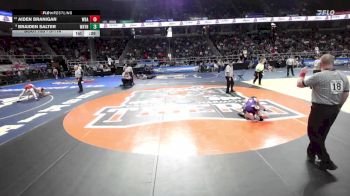 II-116 lbs Cons. Round 4 - Braiden Salter, Wayne vs Aiden Branigan, Walton-Delaware Academy