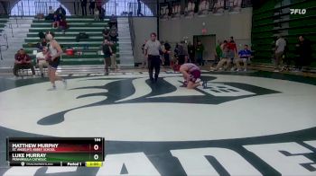 144 lbs Quarterfinal - Luke Murray, Penninsula Catholic vs Matthew Murphy, St. Anselm`s Abbey School