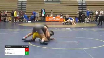 165 lbs Prelims - Cameron Pine, Clarion vs Sean Billups, Kent State