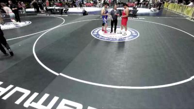 285 lbs 7th Place Match - Esai Sandez vs Sebastian Melendez, Spring Hills Wrestling