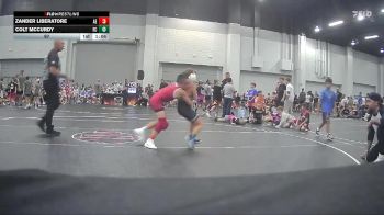 67 lbs Round 1 (4 Team) - Colt McCurdy, Funky Crayons vs Zander Liberatore, Alpha Elite