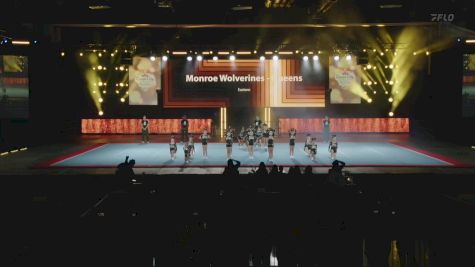 Monroe Wolverines - Queens [2025 Show Cheer 1 - Mitey Mite - Medium B] 2025 Pop Warner National Cheer & Dance Championship