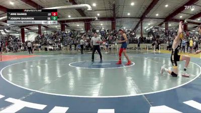 113 lbs Cons. Round 3 - Jere Baines, Liberty vs Joseph Sharron, Galena