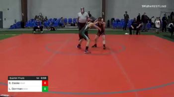 80 lbs Quarterfinal - Daniel Cooke, Kearny vs Lucas Dorrman, Basking Ridge