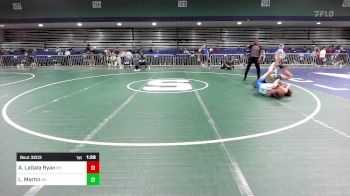 113 lbs Consi Of 16 #2 - Anthony LaGala Ryan, NY vs Layne Martin, MI