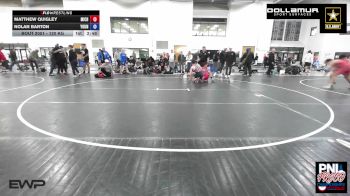 120 kg Rr Rnd 2 - Matthew Quigley, Michigan Premier WC vs Nolan Barton, Young Guns Nashville Wrestling