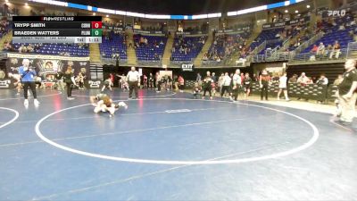 132 lbs Consy 6 - Trypp Smith, Connellsville vs Braeden Watters, Plum