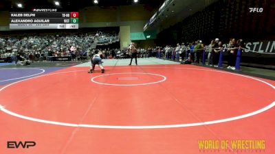 285 lbs Consi Of 16 #1 - Kaleb Delph, Team Bucs-North Bend vs Alexandro Aguilar, Victory Wrestling Club,wa