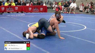 285 lbs Semis - Mason Parris, Michigan vs Wyatt Hendrickson, Air Force