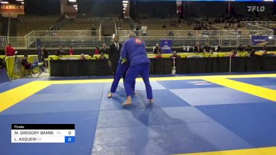 MICHAEL GREGORY BAMBIC vs LUIS ASQUERI 2024 Pan Jiu Jitsu IBJJF Championship