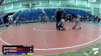 145 lbs Cons. Round 4 - Wyatt Cooksey, IN vs Isaac Robinson, OH
