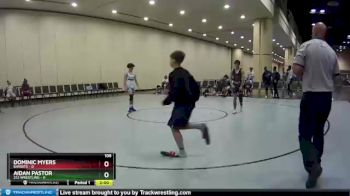 106 lbs Round 7 (10 Team) - Aidan Pastor, 212 Wrestling vs Dominic Myers, Bandits