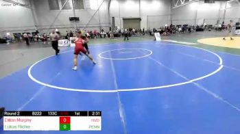 133 lbs Rr Rnd 2 - Dillon Murphy, Hvd vs Lukas Richie, Penn