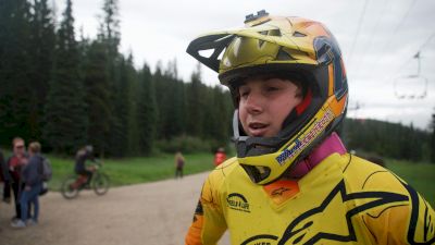 Ryan Pinkerton: The Rain Delay Got In His Head In The 17-18 Men DH Race At The USA Cycling Mountain Bike National Championships