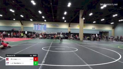 184 lbs Round Of 16 - Ben Liss, Rutgers WC vs Jermal Sanders, Houston - Downtown