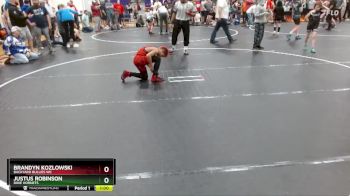 100/105 Round 2 - Justus Robinson, Dixie Hornets vs Brandyn Kozlowski, Backyard Bullies WC