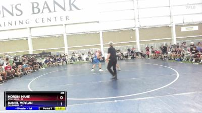 215 lbs Round 3 (8 Team) - Moroni Mahe, Utah Gold vs Daniel Moylan, California