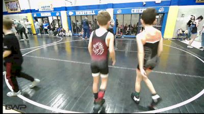 64 lbs Semifinal - Wyatt McCaskey, Warhorse Wrestling Club vs Kaiden Candy, Sperry Wrestling Club