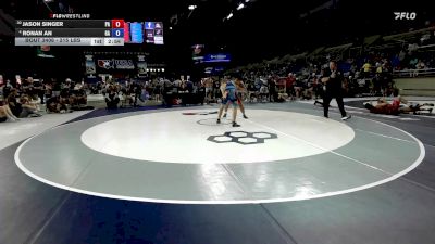 215 lbs Cons. Rd Of 16 - Jason Singer, PA vs Ronan An, GA