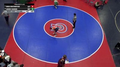 172 lbs Consi Of 16 #1 - Kord Dunhom, Wayne Highlands vs Maddox Reynolds, Albert Gallatin