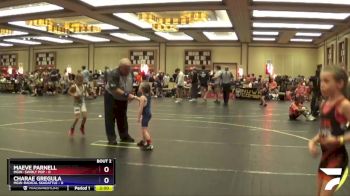 49 lbs Round 1 (6 Team) - Maeve Parnell, MGW- Swirly Pop vs Charae Gregula, MGW-Radical Skadattle