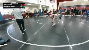 157 lbs Champ. Round 1 - Peyton Klaproth, Shoshoni vs Logan Brome, Laramie