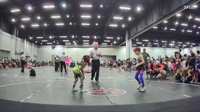 50 lbs Champ. Round 1 - Joel Manson, Mighty Warriors Wrestling vs Roman Walle, WALLE BOYS