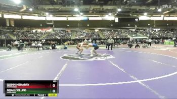 165 lbs Cons. Round 2 - Quinn Meharry, Scappoose vs Noah Collins, LaGrande