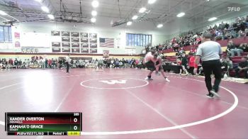 285 lbs Cons. Round 4 - Kamaha`o Grace, STALEY vs Xander Overton, INDIANOLA