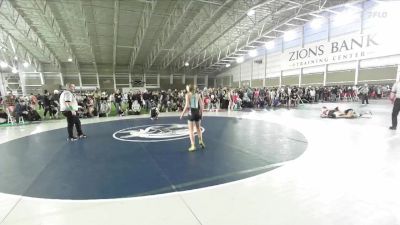 92 lbs Round 1 - Audrey Eller, Sanderson Wrestling Academy vs Rebekah Smith, Sanderson Wrestling Academy