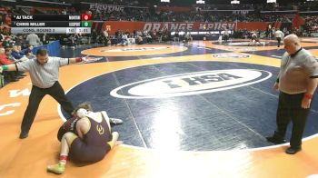 3A 175 lbs Cons. Round 3 - AJ Tack, Lombard (Montini) vs Chris Miller, Lockport (Twp.)