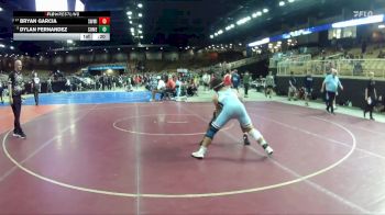 138 lbs Cons. Round 5 - Bryan Garcia, Southwest Miami vs Dylan Fernandez, Somerset