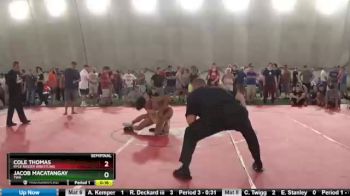 148 lbs Cons. Round 2 - Bryce Rouse, East Central vs Noah Banet, Floyd Central