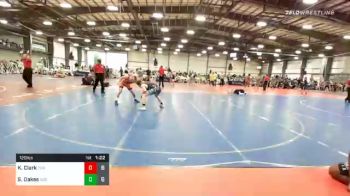 120 lbs Prelims - Kiddren Clark, Tiger Wrestling Club vs Sam Oakes, Indiana Mafia Capone